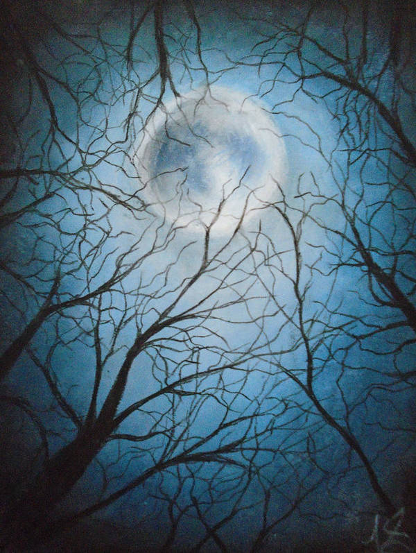 Lunar Nights - Art Print on Sale