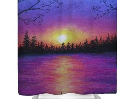 Catastrophic Beauty ~ Shower Curtain Discount